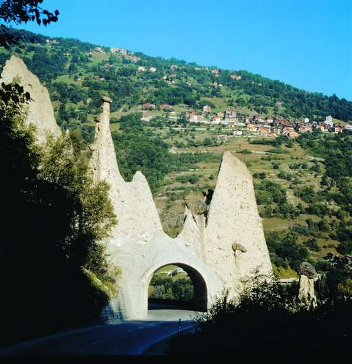 Erdpyramiden von Euseigne