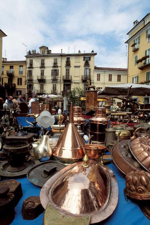 Mercatino in Biella