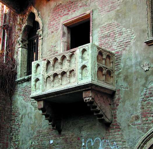 Julia's Balcony, Verona