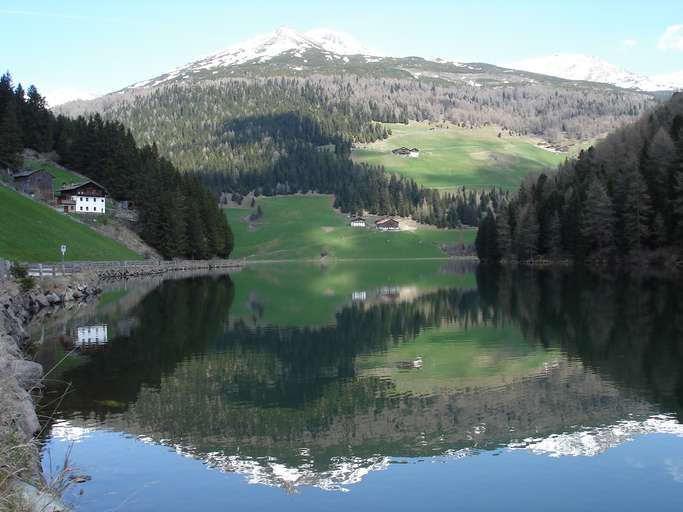 Durnholzer See und Tellerjoch Spitze (2563 m)