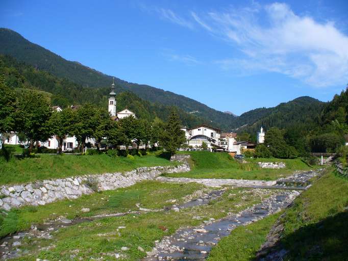 Torrente Pontaiba near Treppo Carnico