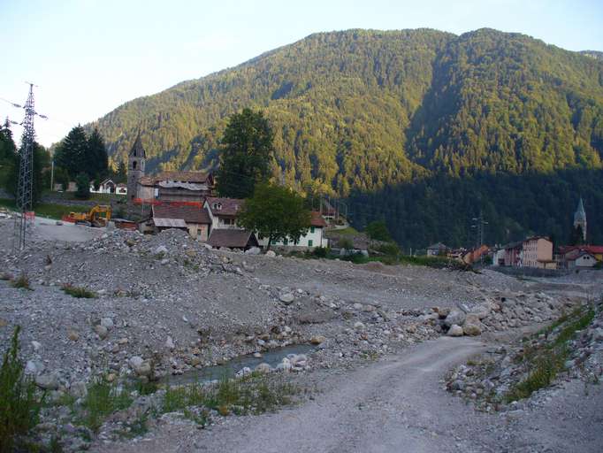 Pontebba and Torrente Pontebbana