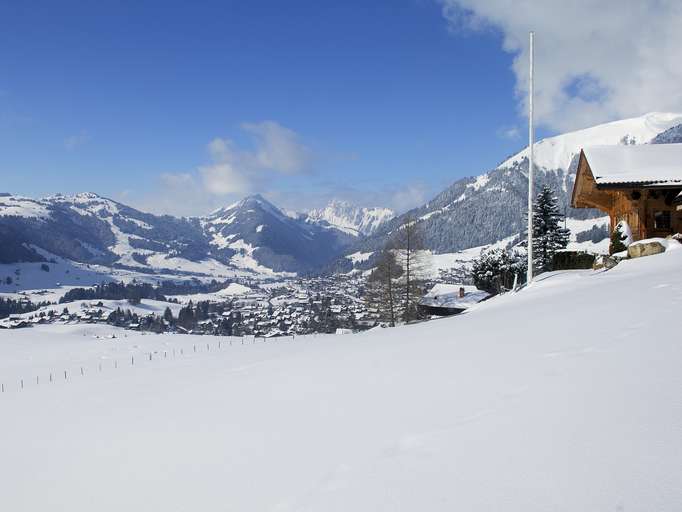 Chateau d'Oex, Inverno