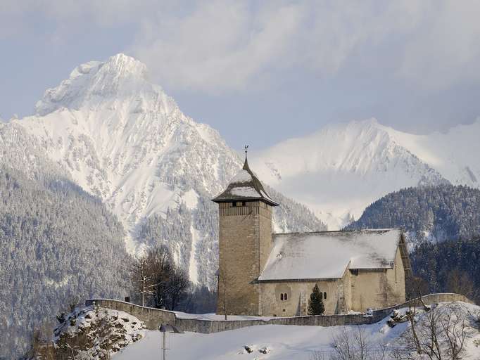 Church, Château d'Oex