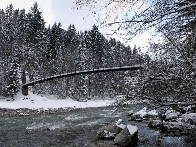 Château D'Oex, Winter