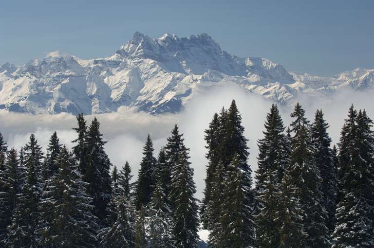 Vista su Dents du Midi