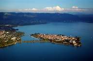 Die Altstadt Lindaus liegt auf einer Insel im Bodensee (Bild: ProLindau)