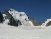 Barre des Écrins (4.102m) mit Glacier Blanc (Bild: Monika Hensler)