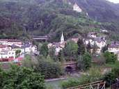 Waidbruck and the Trostburg (Image: Tirol Atlas)