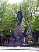 Foto: Andreas Hofer Denkmal am Bergisel, Innsbruck (Tirol  Atlas)