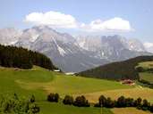 Foto: Blick über den Salvenberg auf den Wilden Kaiser (Dr. Josef Aistleitner)