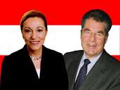 Dr. Benita Ferrero-Waldner und Dr. Heinz Fischer