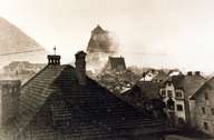 Foto: Angriff auf Kufstein, 2. Weltkrieg (Tiroler Landesmuseum Ferdinandeum)