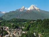 Berchtesgaden mit Watzmann (Bild: Kurdirektion Berchtesgadener Land, Storto)