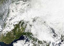 NASA TERRA/MODIS satellite image – 3 days ago